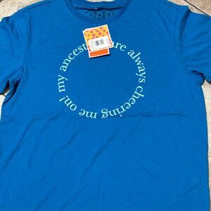 Latino Heritage, Blue Adult T-Shirt